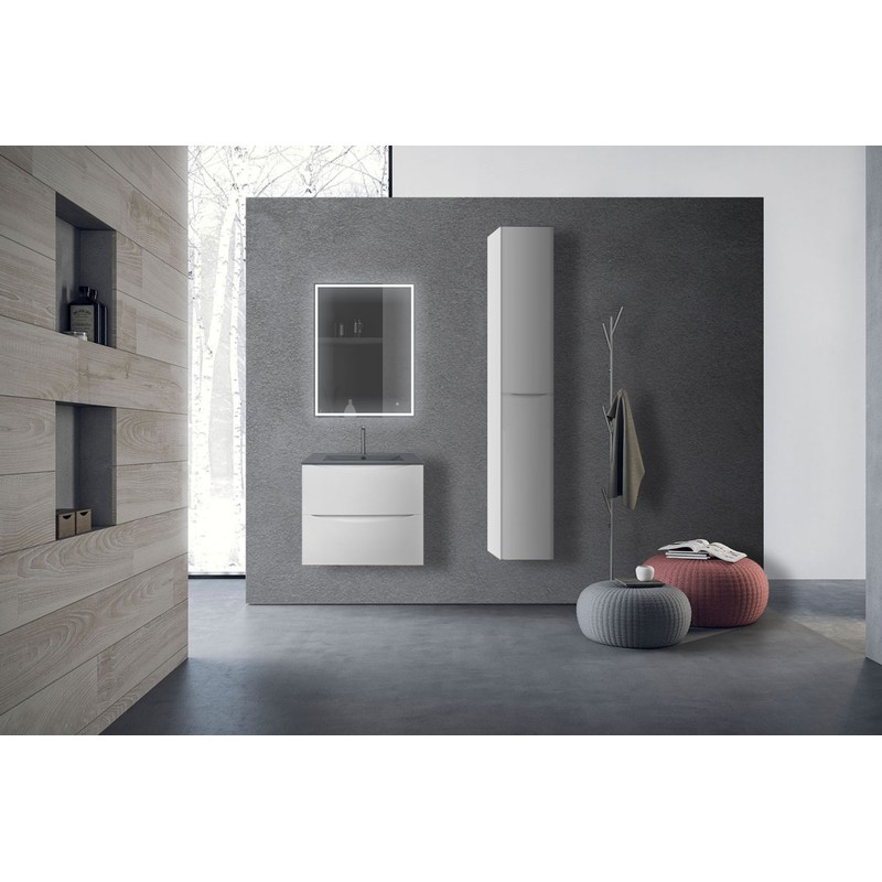 Тумба под раковину Vincea Mia 60 VMC-2MC600GW подвесная G.White