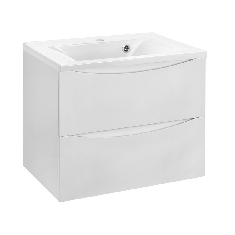 Тумба под раковину Vincea Mia 65 VMC-2MA650GW подвесная G.White