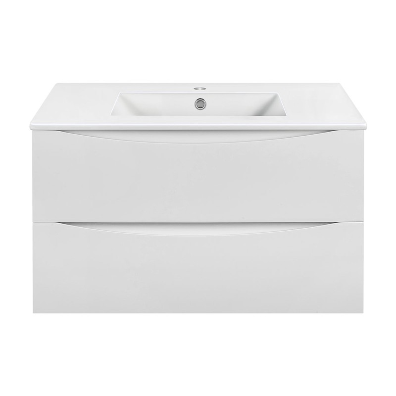 Тумба под раковину Vincea Mia 90 VMC-2MC900GW подвесная G.White