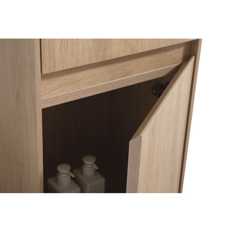 Шкаф пенал Vincea Chiara/Luka 35 VSC-2CL150NO подвесной N.Oak