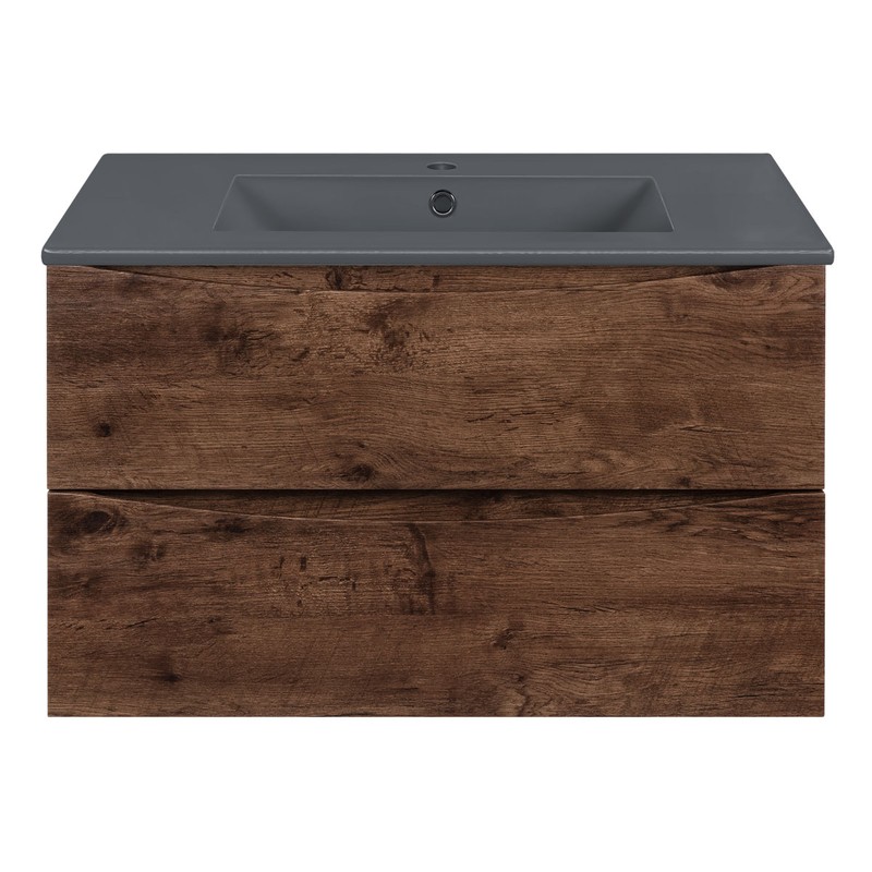 Тумба под раковину Vincea Mia 80 VMC-2MC800RW подвесная R.Wood