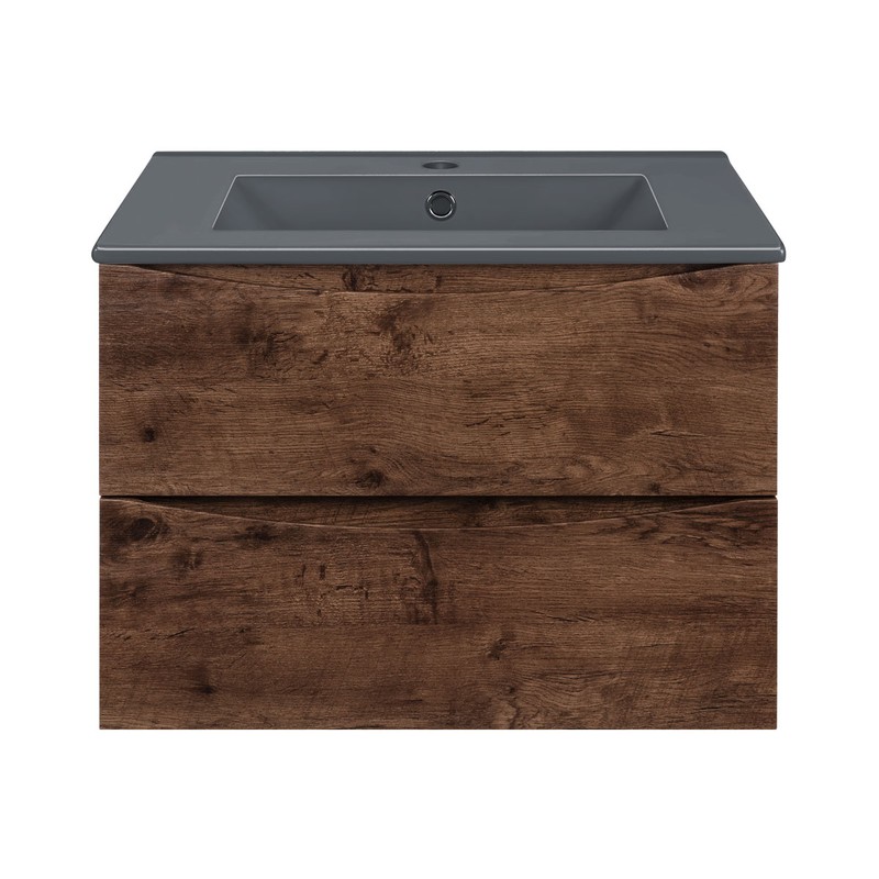 Тумба под раковину Vincea Mia 60 VMC-2MC600RW подвесная R.Wood