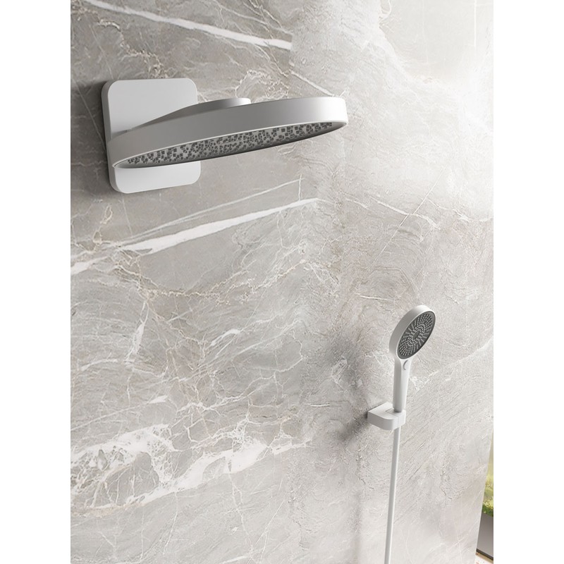 Душевой комплект Vincea  Futura VSFW-2F12TMW термостатический встраиваемый, 3 режима, белый матовый