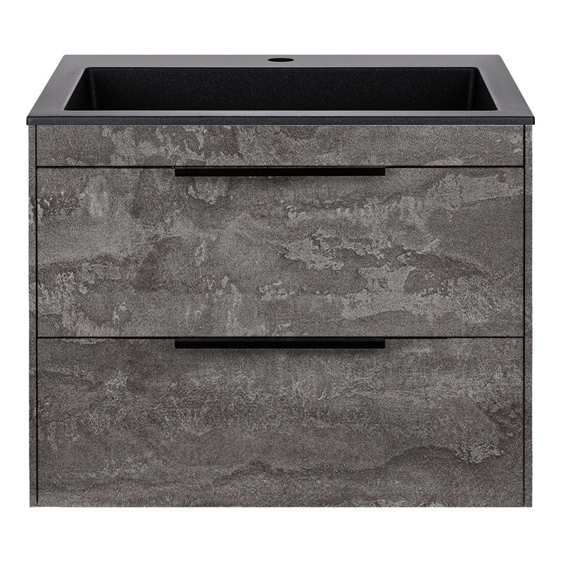 Тумба под раковину Vincea Chiara 2D 60 VMC-2C2600GS подвесная G.Stone