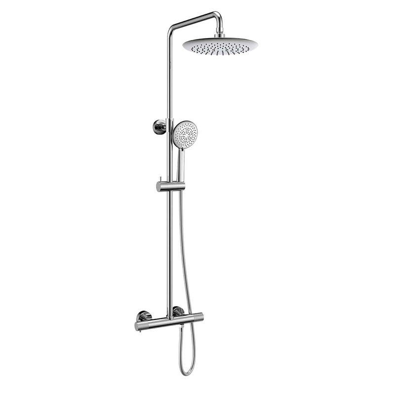 Душевая стойка Vincea  Desire VSFS-1D0TCH термостатическая, хром