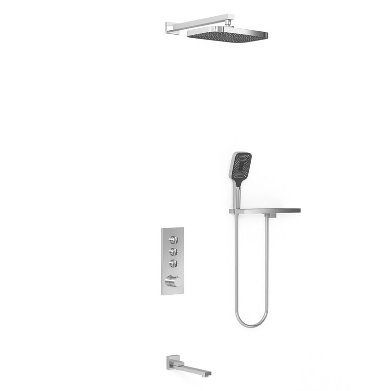 Душевой комплект Vincea  VSFW-431T1RCH встраиваемый, термостатический, 3 режима, хром
