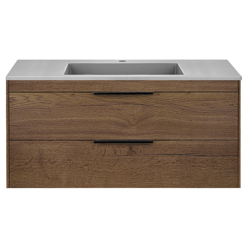 Тумба под раковину Vincea Chiara 2D 100 VMC-2C2100TO подвесная T.Oak