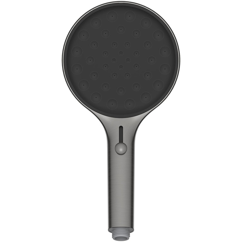 Душевой комплект Vincea  Inspire VSFW-3I22MT2GM встраиваемый, термостат, двухрежимный, вороненая сталь