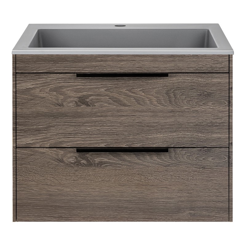 Тумба под раковину Vincea Chiara 2D 60 VMC-2C2600RO подвесная R.Oak