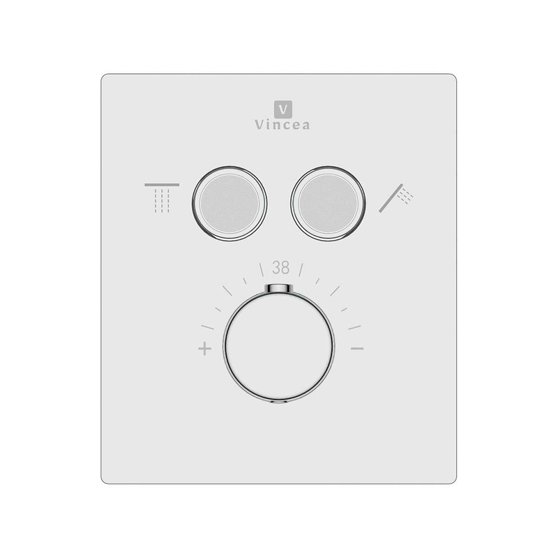 Душевой комплект Vincea  Inspire VSFW-3I21MT4RCH встраиваемый, термостатический, двухрежимный, хром