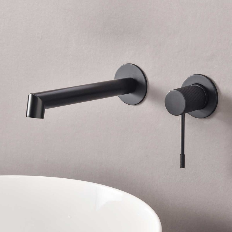 Смеситель для раковины Vincea Desire VBFW-1D1MB встраиваемый , черный