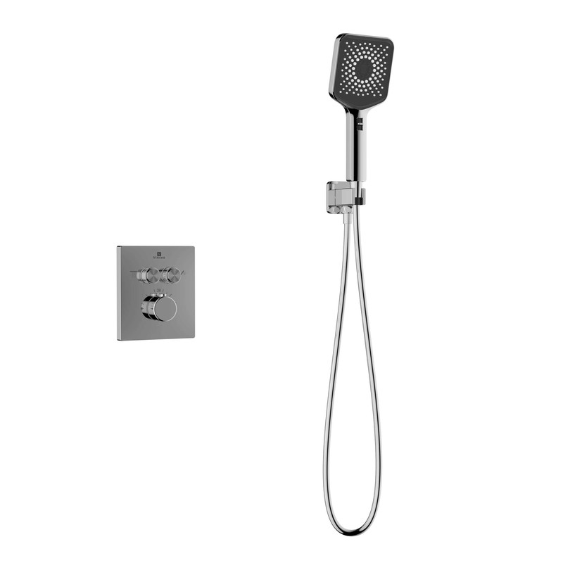 Душевой комплект Vincea  Inspire VSFW-3I21MT4CH встраиваемый, термостатический, двухрежимный, хром