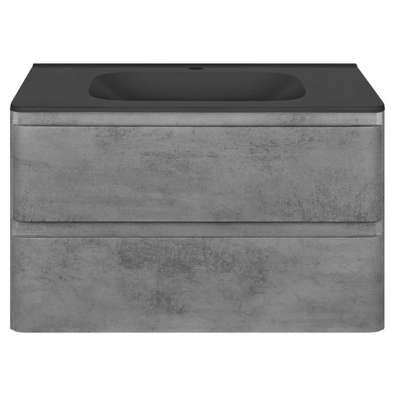 Тумба под раковину Vincea Vico VMC-2V800BT подвесная Beton
