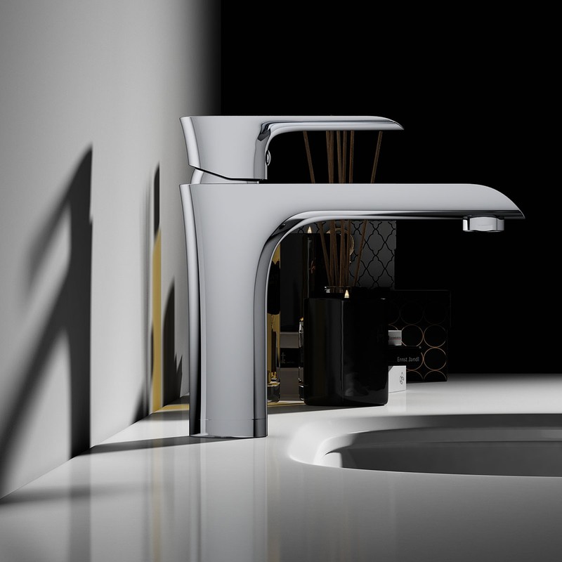 Смеситель для раковины Vincea Esse VBF-1E1CH , хром