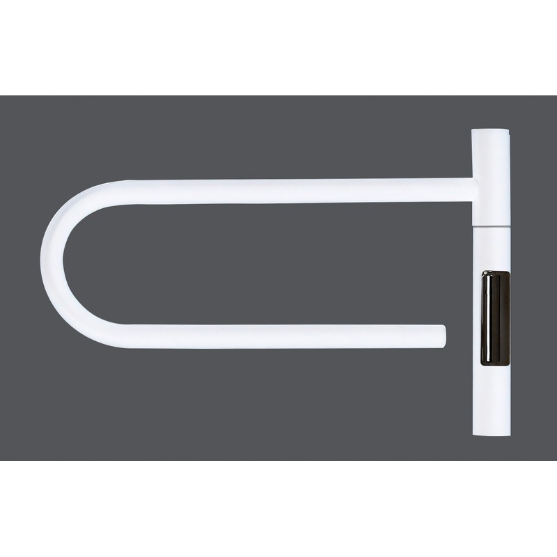 Полотенцесушитель электрический Vincea VTD-1P1WE 39x25, белый, таймер