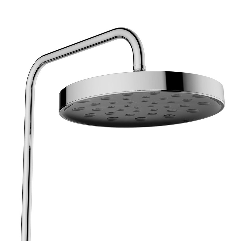 Душевая стойка Vincea  Inspire VSFS-3I12TCH термостатическая с изливом, 30см верх.душ, хром