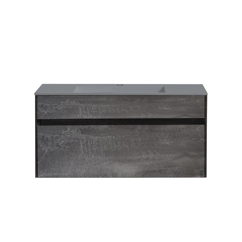 Тумба под раковину Vincea Chiara 100 VMC-2C100GS подвесная G.Stone