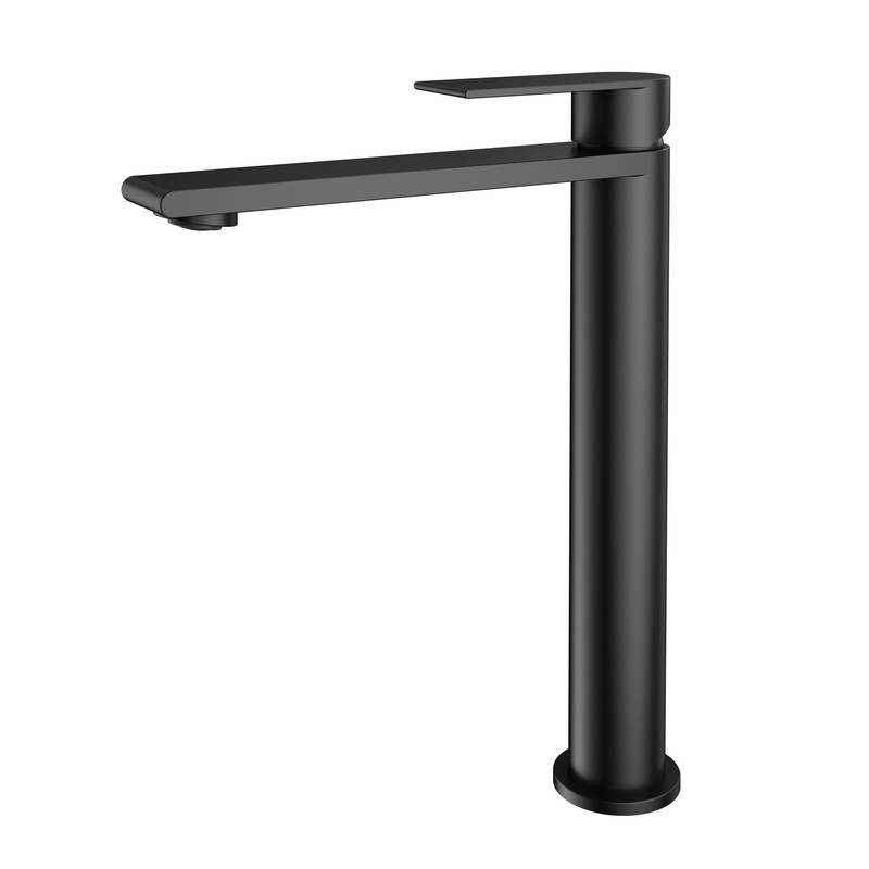 Смеситель для раковины Vincea Vogue (SS) VBF-2VS2MB , черный матовый