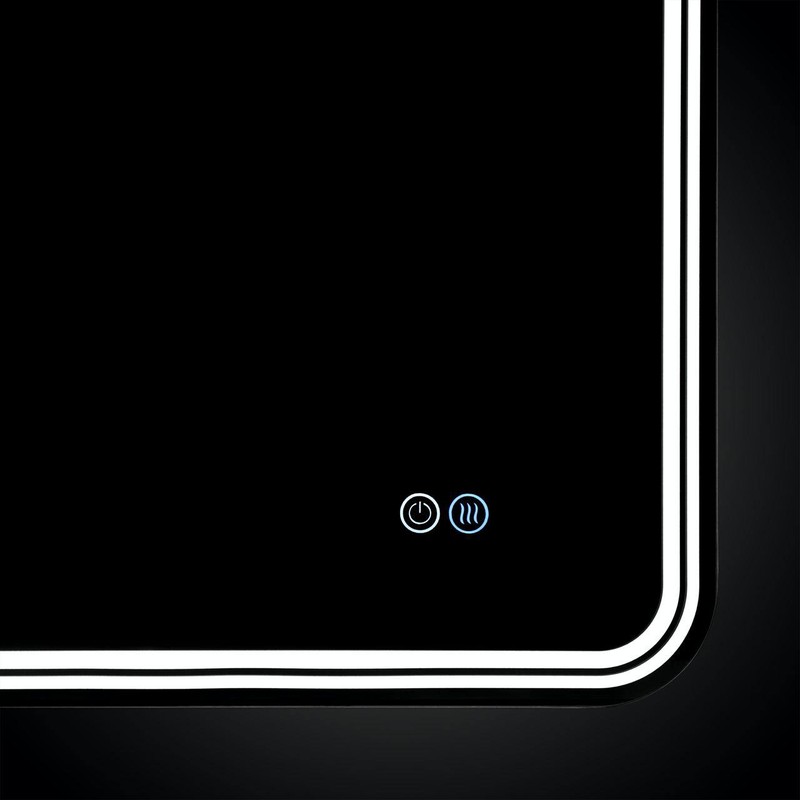 Зеркало LED Vincea  VLM-3MA120-2 120х80 c сенсорным выключателем и диммером, антизапотевание