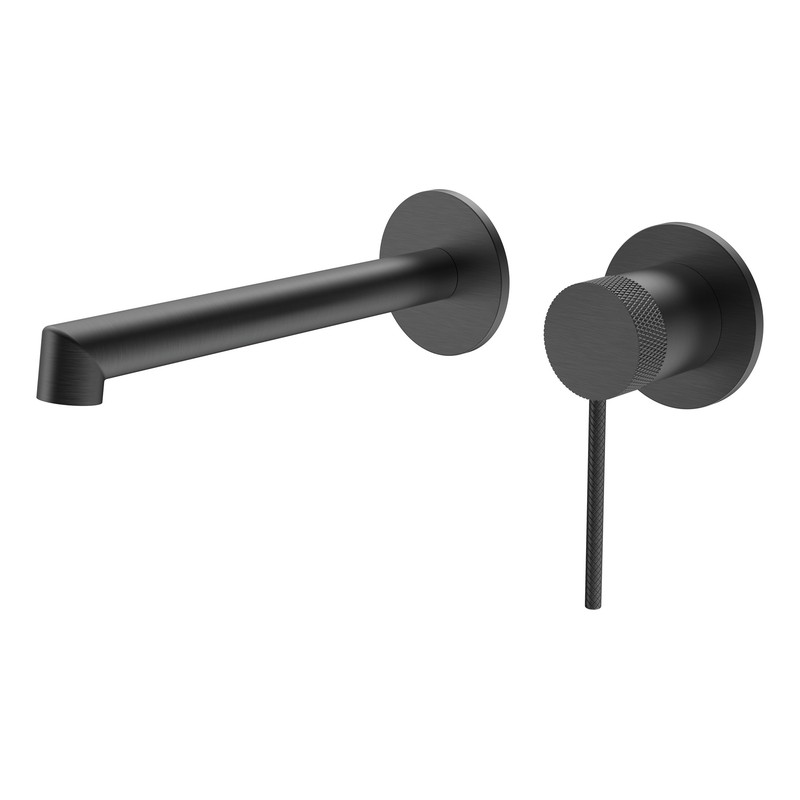 Смеситель для раковины Vincea Rim VBFW-2RM1GM встраиваемый , вороненая сталь