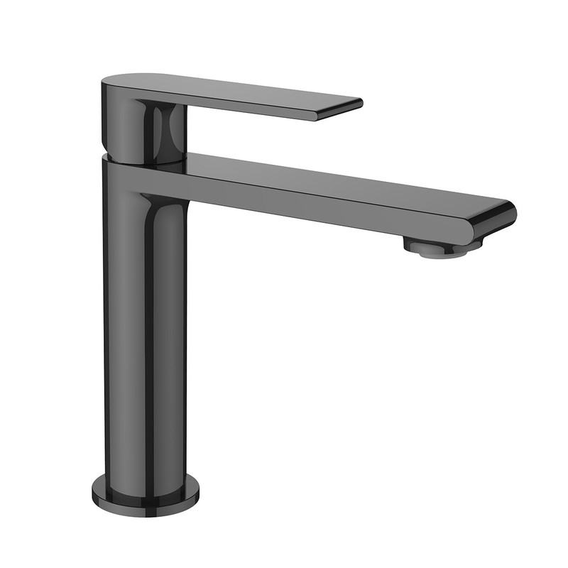 Смеситель для раковины Vincea Vogue VBF-1V1GM , вороненая сталь