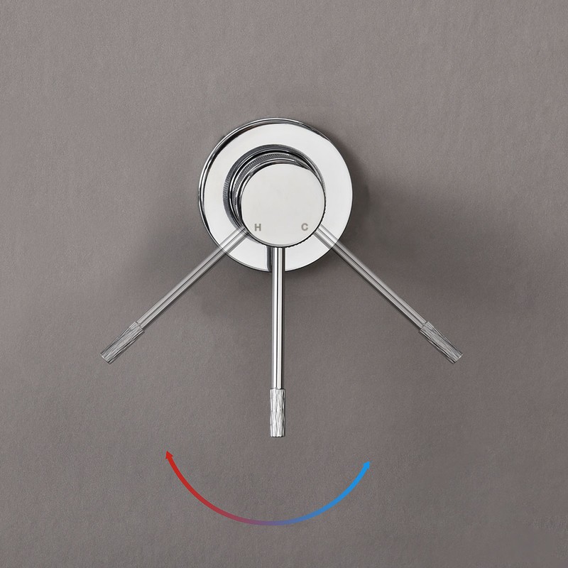 Смеситель для раковины Vincea Desire VBFW-1D1CH встраиваемый , хром