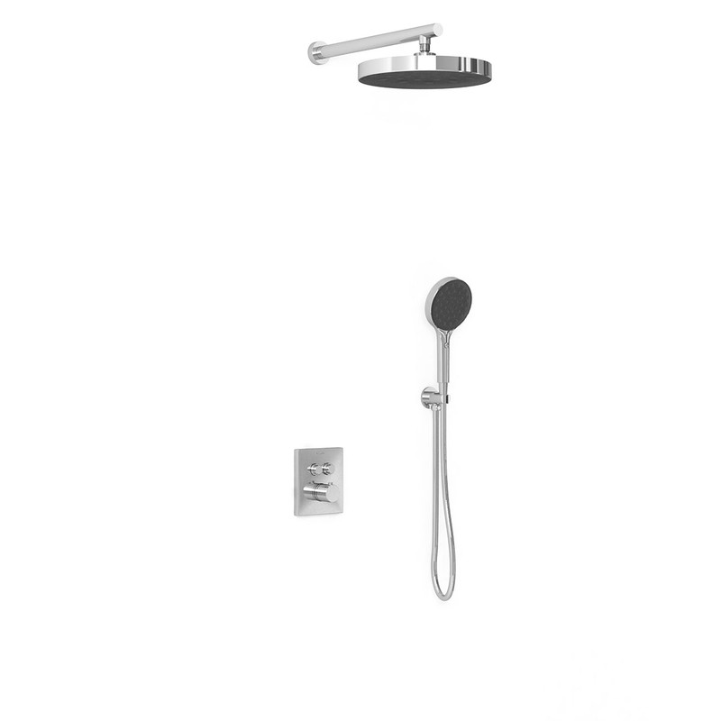 Душевой комплект Vincea  Inspire VSFW-3I21T2CH встраиваемый, термостатический, 2 режима, хром