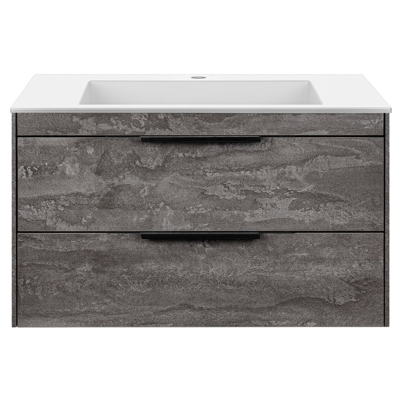 Тумба под раковину Vincea Chiara 2D 80 VMC-2C2800GS подвесная G.Stone