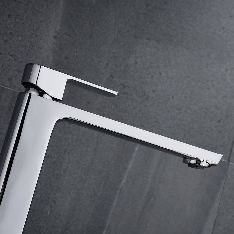 Смеситель для накладной раковины Vincea Next VBF-1N2CH , хром