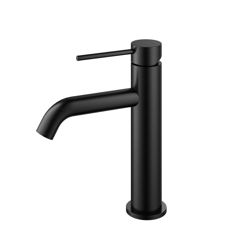 Смеситель для раковины Vincea City VBF-2C1MB , черный матовый