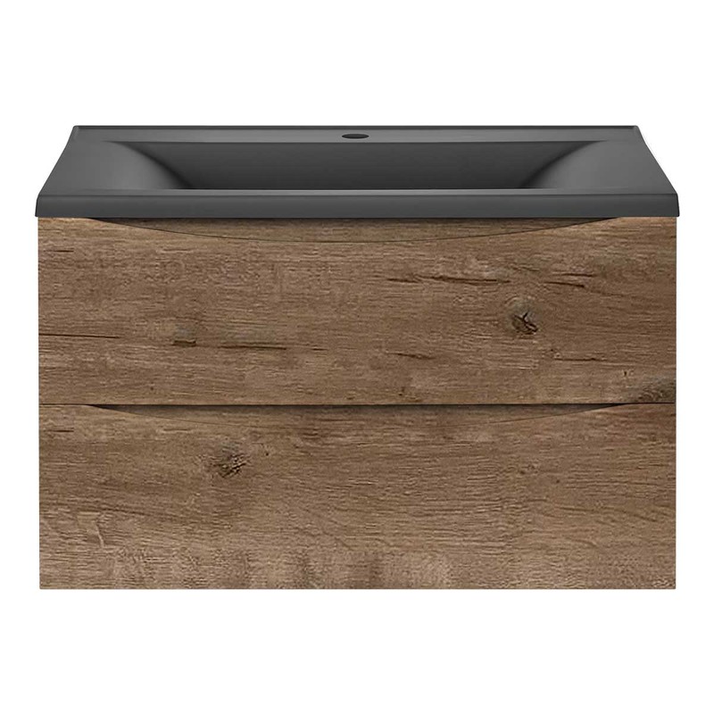 Тумба под раковину Vincea Mia 80 VMC-2MA800VO подвесная V.Oak