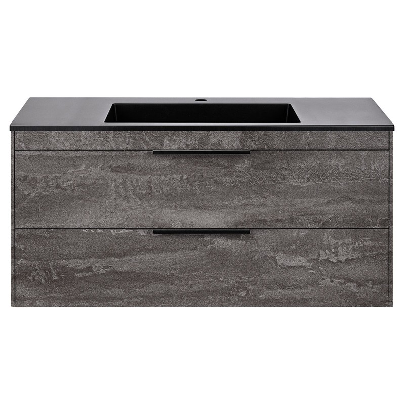 Тумба под раковину Vincea Chiara 2D 100 VMC-2C2100GS подвесная G.Stone