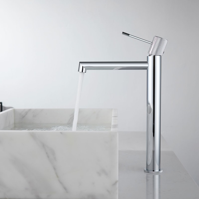 Смеситель для накладной раковины Vincea Desire VBF-1D2CH , хром