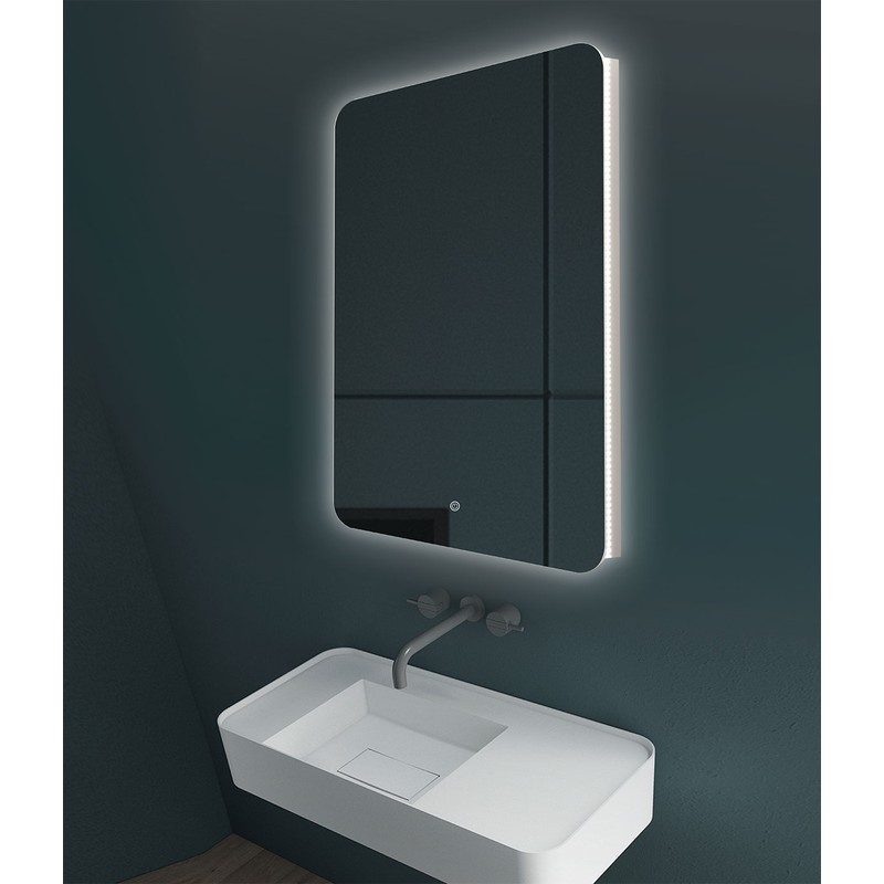 Зеркало LED Vincea  VLM-3BE60 60х80 c сенсорным выключателем и диммером