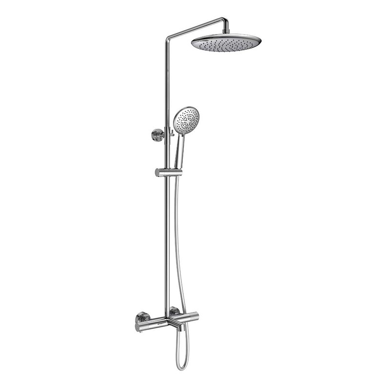 Душевая стойка Vincea  Desire VSFS-1D1TCH термостатическая, хром