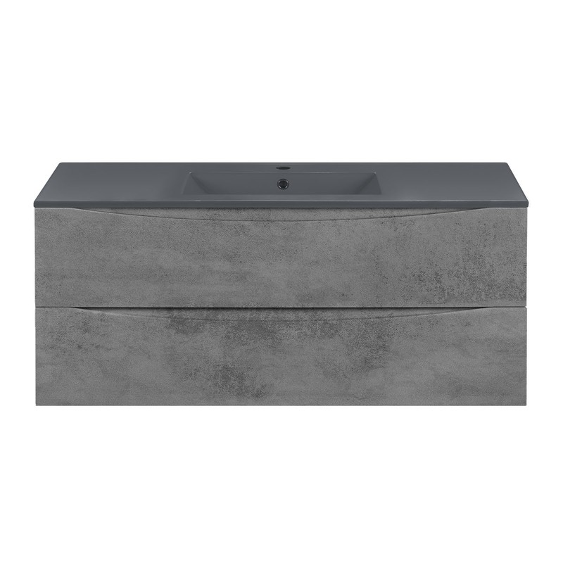 Тумба под раковину Vincea Mia 120 VMC-2MC120BT подвесная Beton
