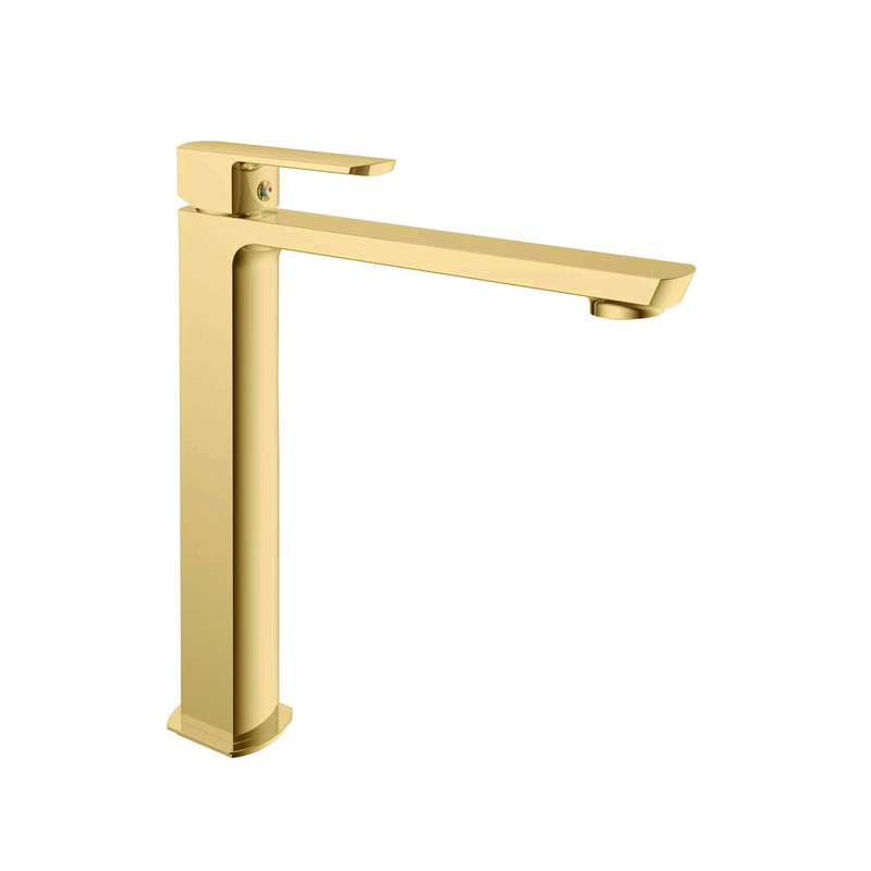 Смеситель для раковины Vincea Next VBF-1N2BG , брашированное золото