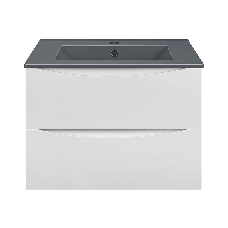 Тумба под раковину Vincea Mia 60 VMC-2MC600GW подвесная G.White