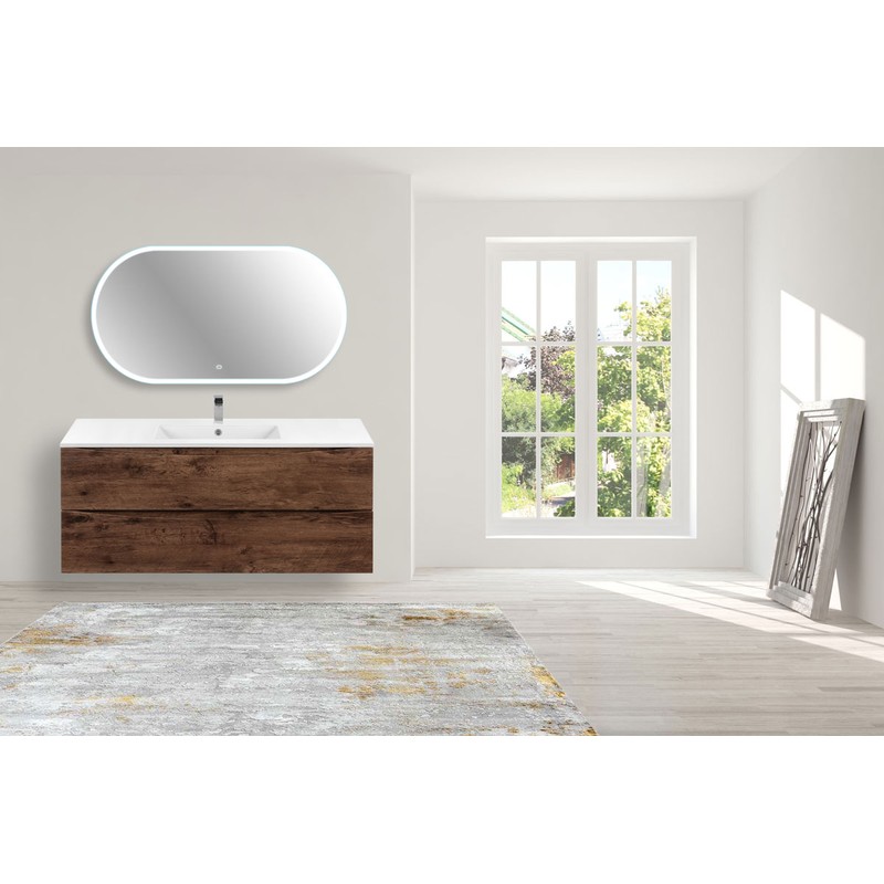 Тумба под раковину Vincea Mia 120 VMC-2MC120RW подвесная R.Wood