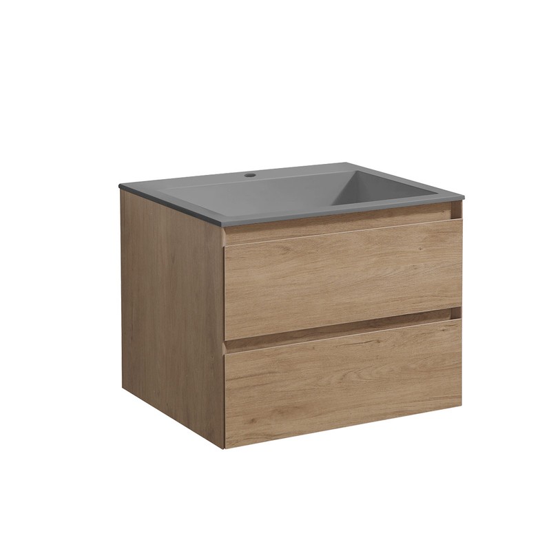 Тумба под раковину Vincea Luka 60 VMC-2L600NO подвесная N.Oak