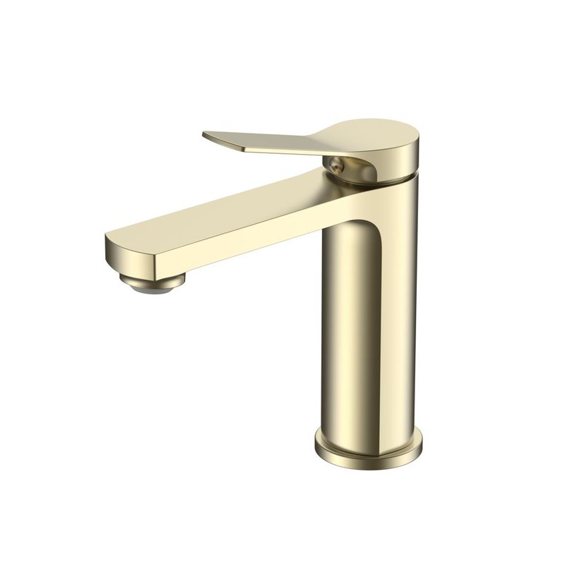 Смеситель для раковины Vincea Arco VBF-4AR01BG, брашированное золото