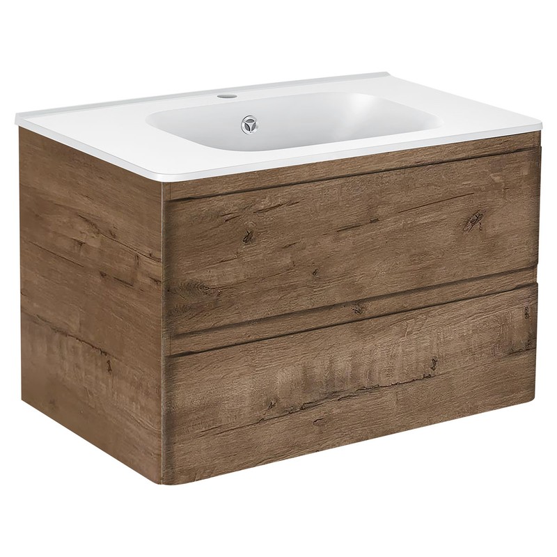 Тумба под раковину Vincea Vico 80 VMC-2V800VO подвесная V.Oak