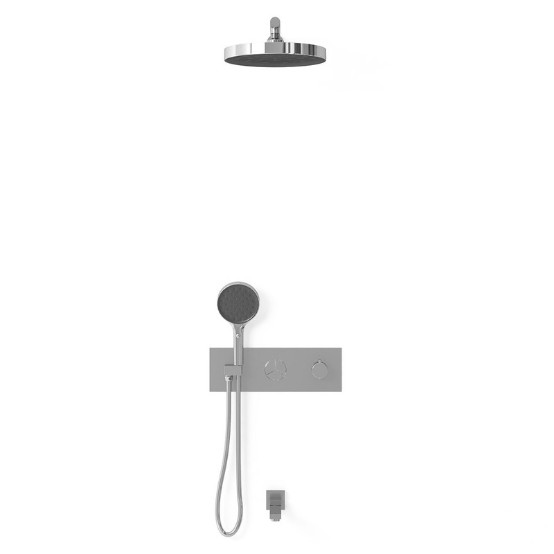 Душевой комплект Vincea  VSFW-432TI2CH встраиваемый, хром