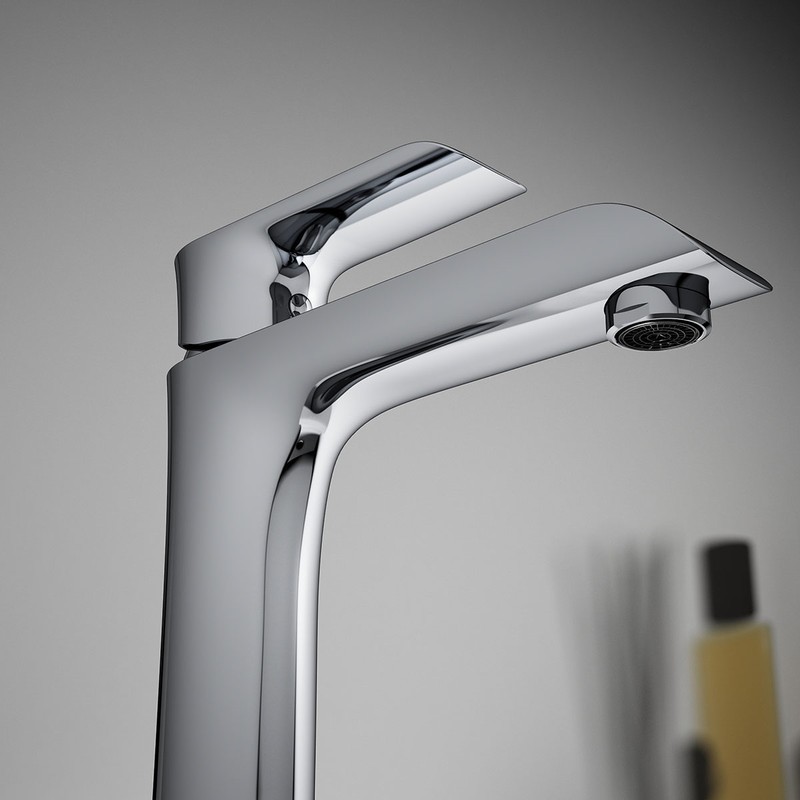 Смеситель для раковины Vincea Esse VBF-1E1CH , хром