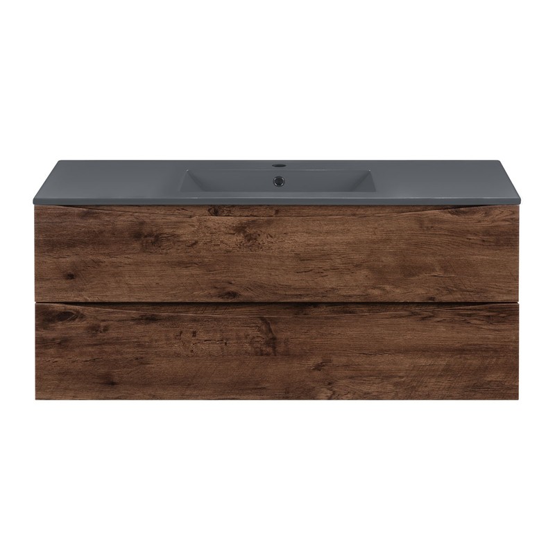 Тумба под раковину Vincea Mia 120 VMC-2MC120RW подвесная R.Wood