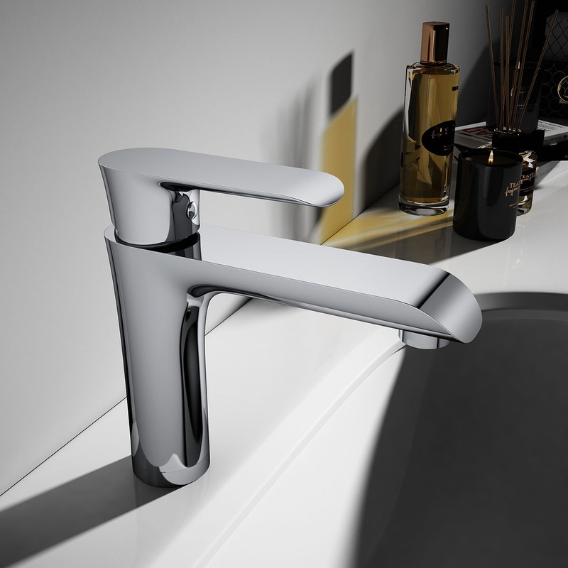 Смеситель для раковины Vincea Esse VBF-1E1CH , хром