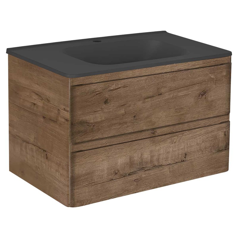 Тумба под раковину Vincea Vico 80 VMC-2V800VO подвесная V.Oak