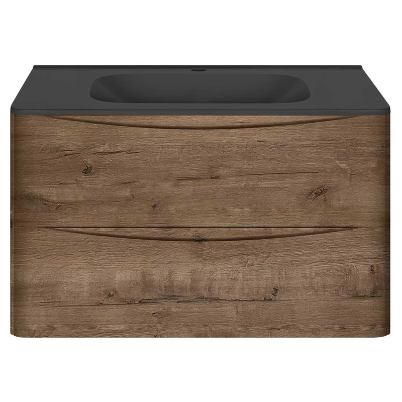 Тумба под раковину Vincea Paola 80 VMC-2P800VO подвесная V.Oak