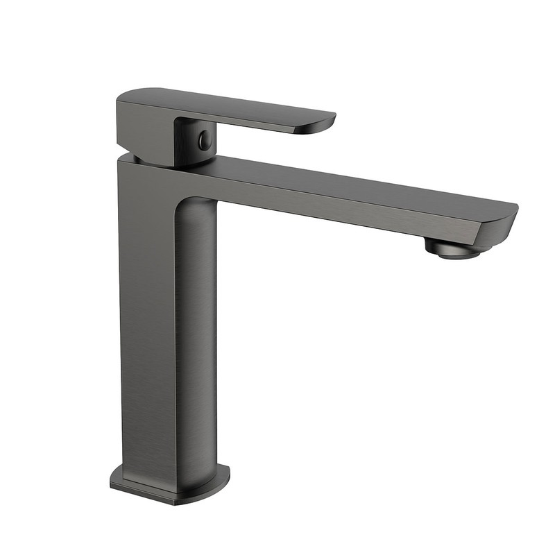 Смеситель для раковины Vincea Next VBF-1N1GM , вороненная сталь