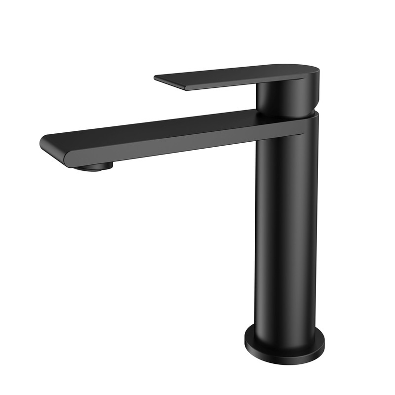 Смеситель для раковины Vincea Vogue (SS) VBF-2VS1MB , черный матовый